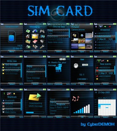 SIM card -   Sony Ericsson [240x320]