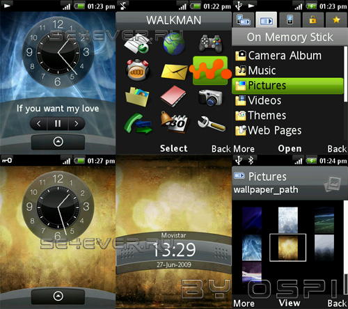 HTC Hero - Mega Pack For SE 240x320